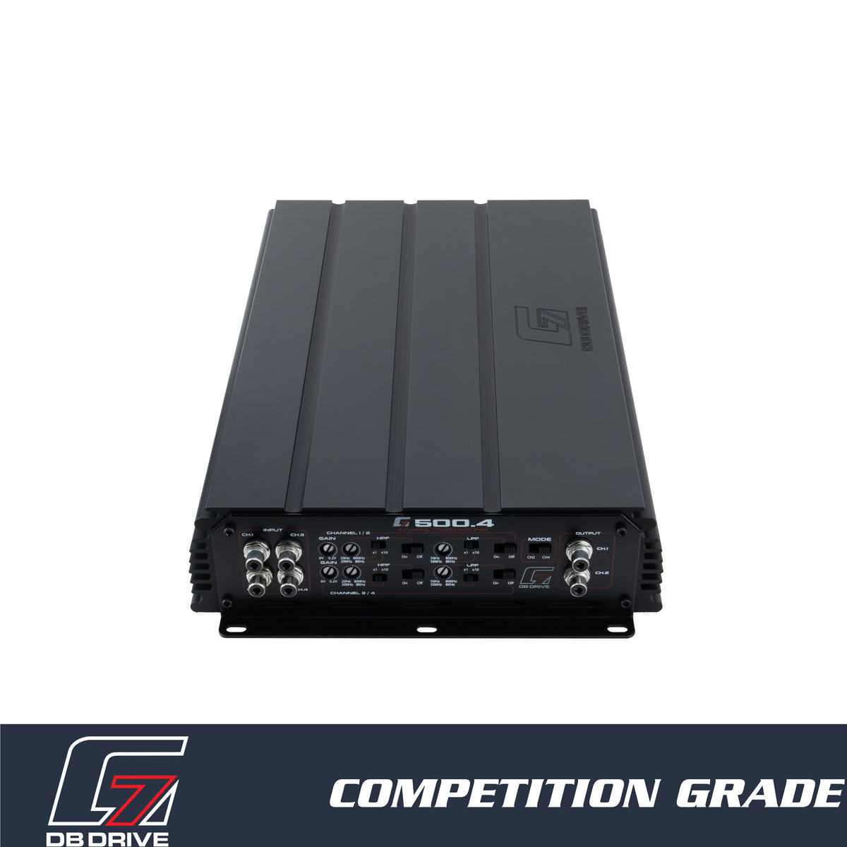 DB Drive G7 500.4 : 4-Channel Class D Amplifier