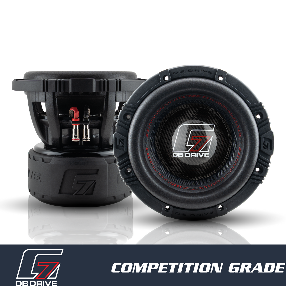 DB Drive G7 8.2 : 8" Dual 2-Ohm Subwoofer