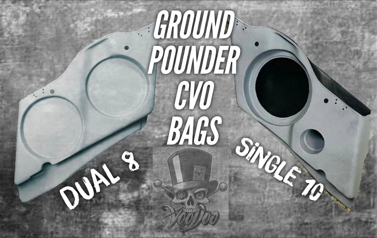 Voodoo Ground Pounder© Single 10" CVO Bags