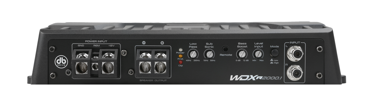 DB Drive WDX-R2000.1 : WDX Reference Class-D Mono Amplifier