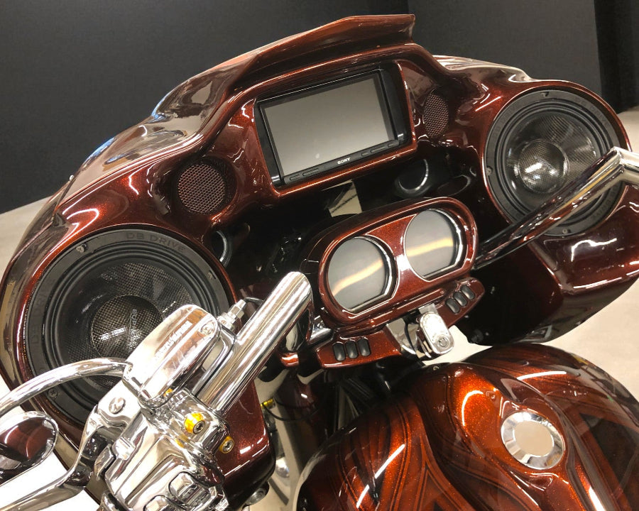 Insane Asylum RG815: 8" Road Glide Speaker Pods (2015-2023)