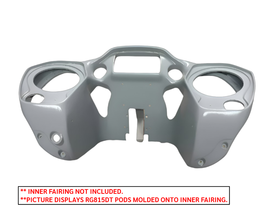 Insane Asylum RG815DT 8” Road Glide Bond-On Pods (2015 to 2023)