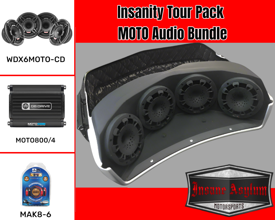 Insane Asylum Insanity Tour Pack MOTO Audio Bundle