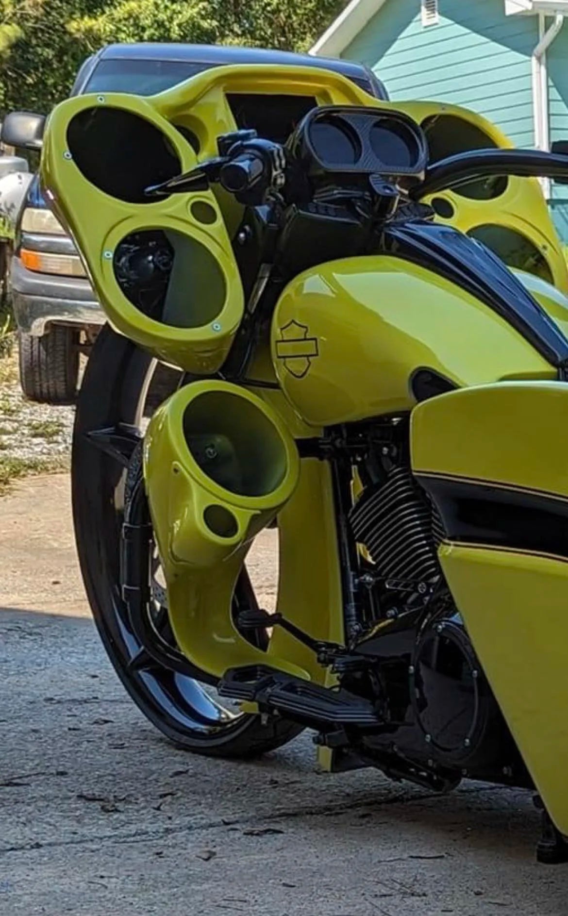 Voodoo Lower Fairing Tweeter Pods