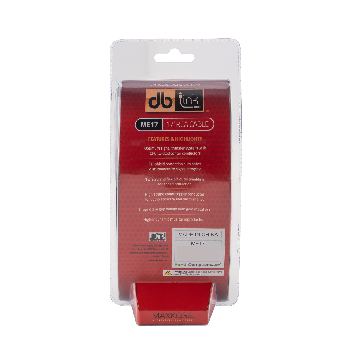 DB Link ME17 : Maxkore E Series 17 ft. RCA Cable