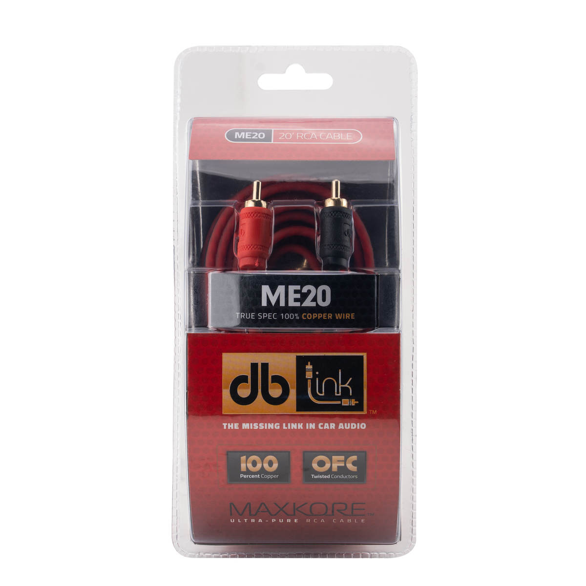 DB Link ME20 : Maxkore E Series 20 ft. RCA Cable