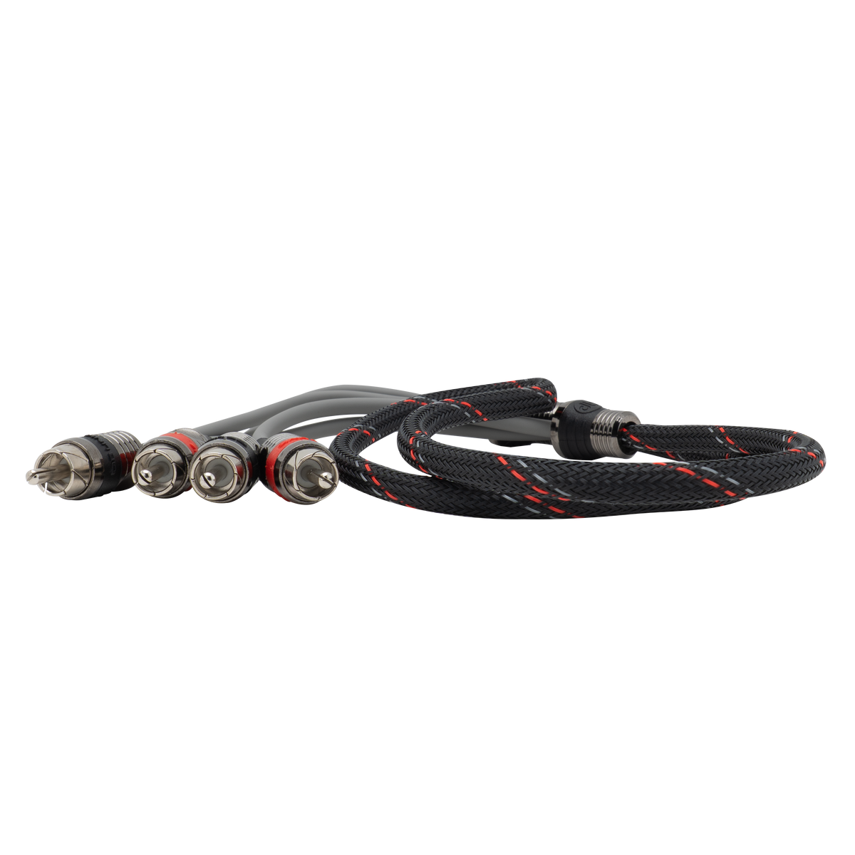 DB Link MK-PR3R : 3' Maxkore+ Premium Quad Shield, 100% OFC, TINNED Anti-Corrosive RCA