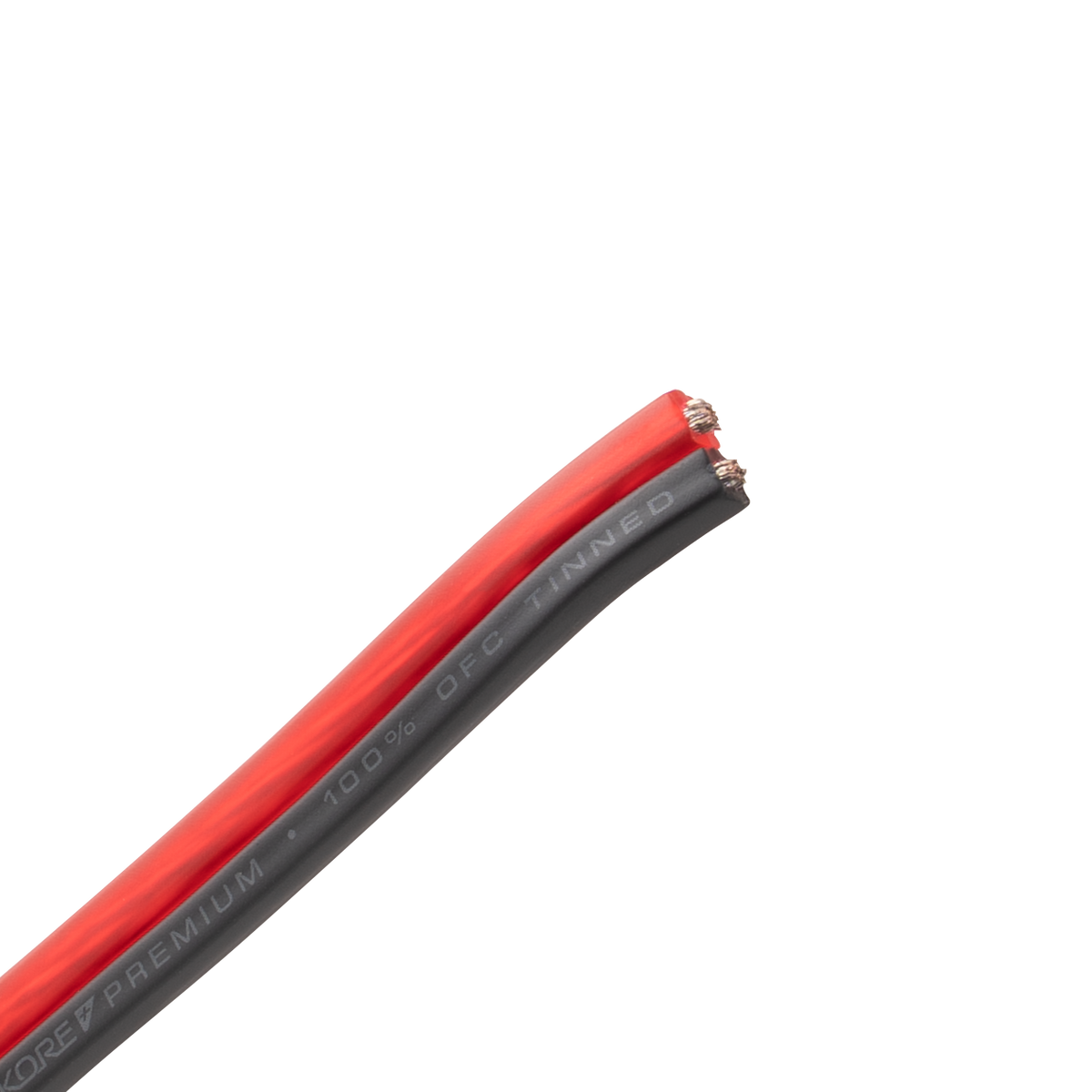 DB Link MK-PRS16RB25 : 25' 16 AWG Maxkore+ Premium Red/Black Speaker Wire 100% OFC, TINNED Anti-Corrosive
