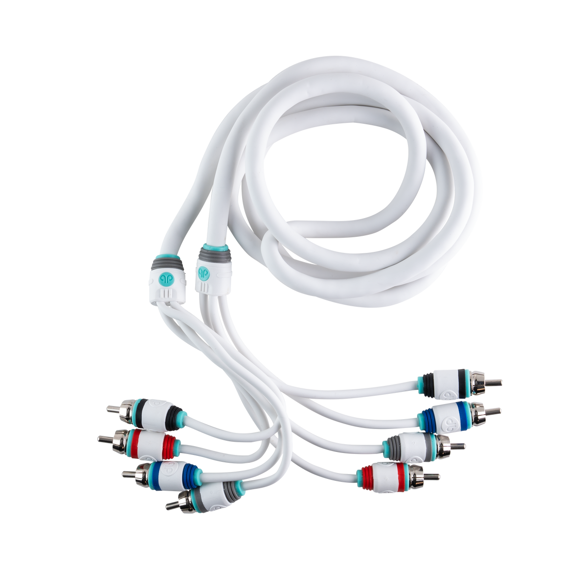 DB Link MKMR4-6 : 6' 4 Channel Maxkore Marine 100% OFC, Tinned Anti-Corrosive RCA