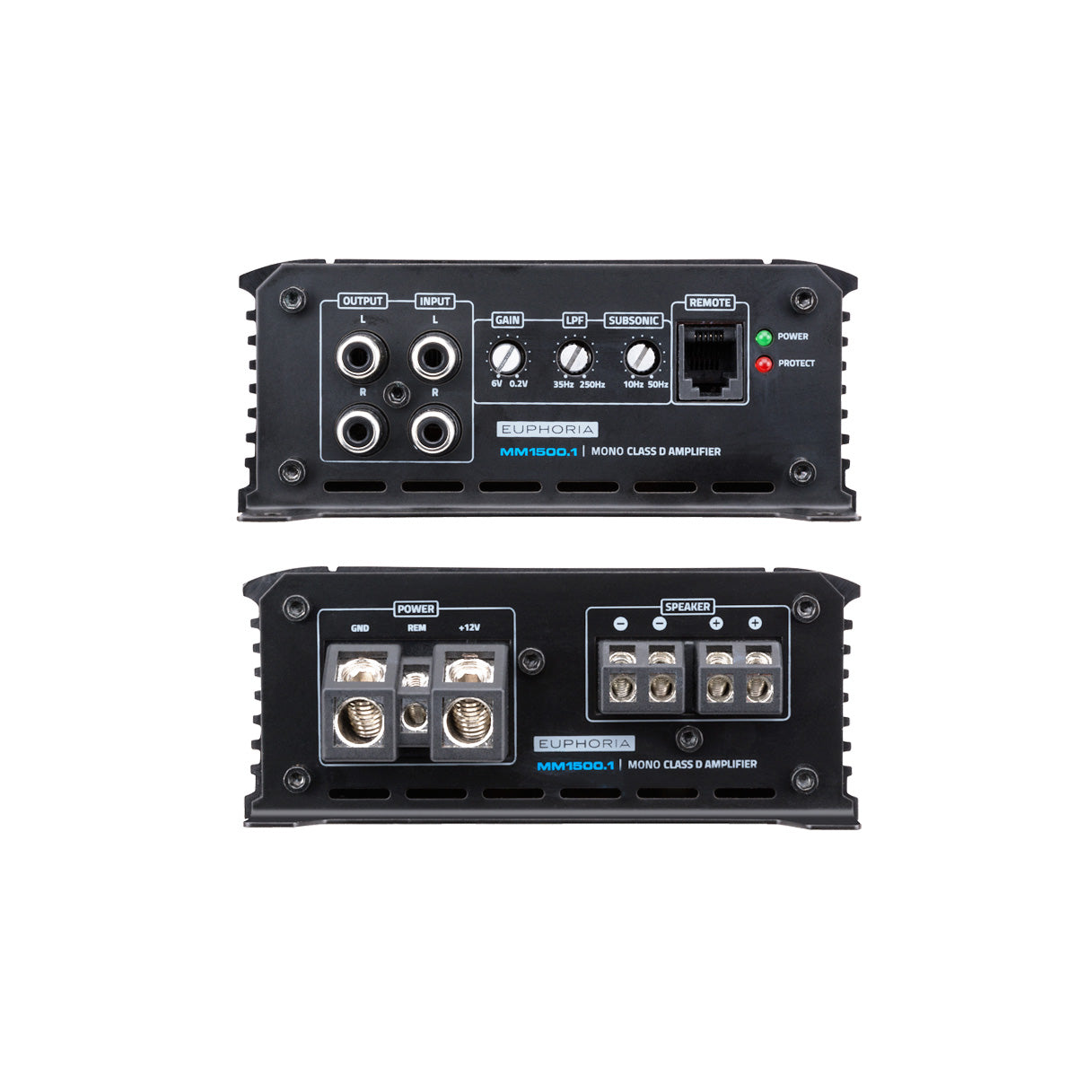 Euphoria MM1500.1 : Mono Class D Mini Amplifier