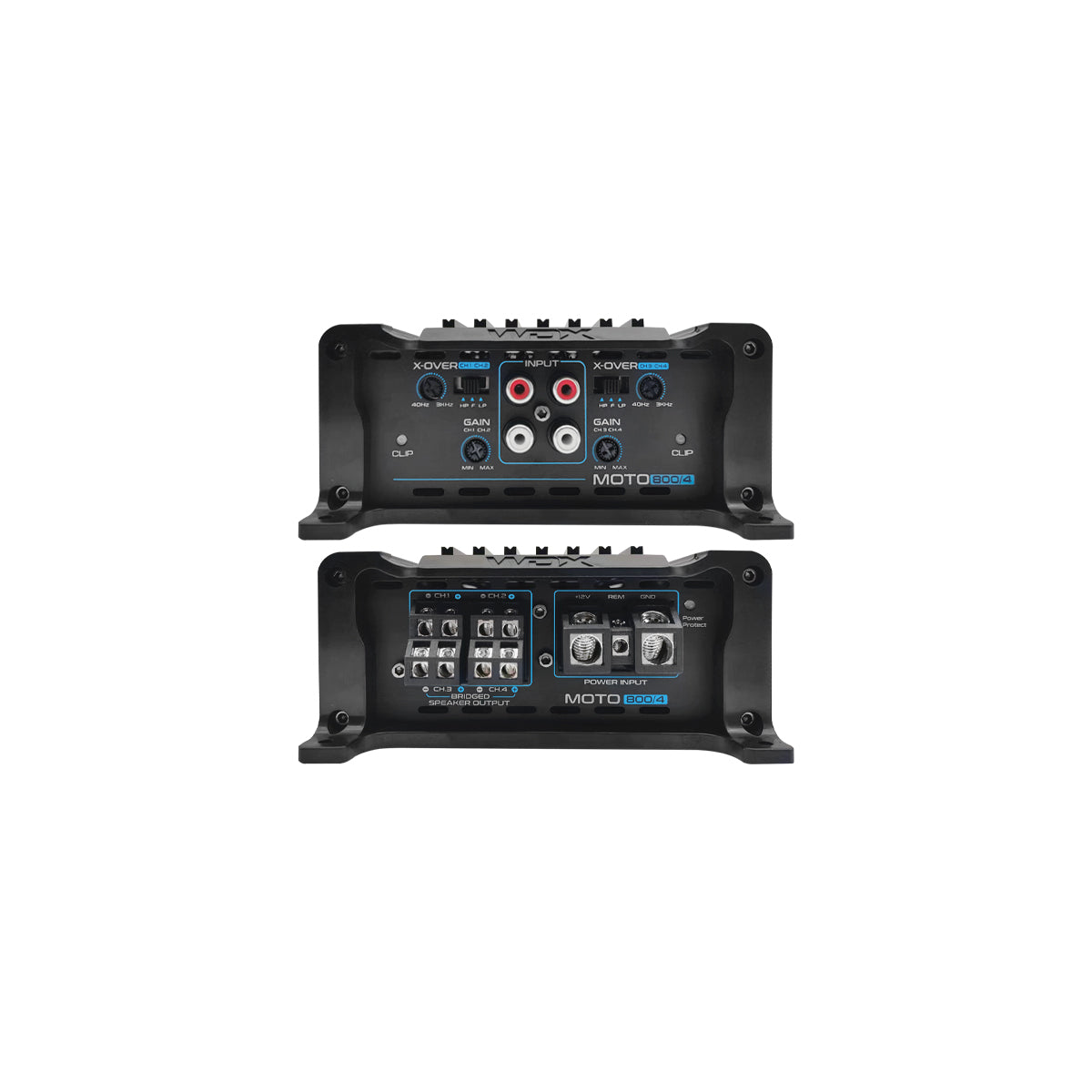 DB DRIVE 1600 WATT 4 CHANNEL MICRO POWER SPORTS AMPLIFIER (MOTO800/4)