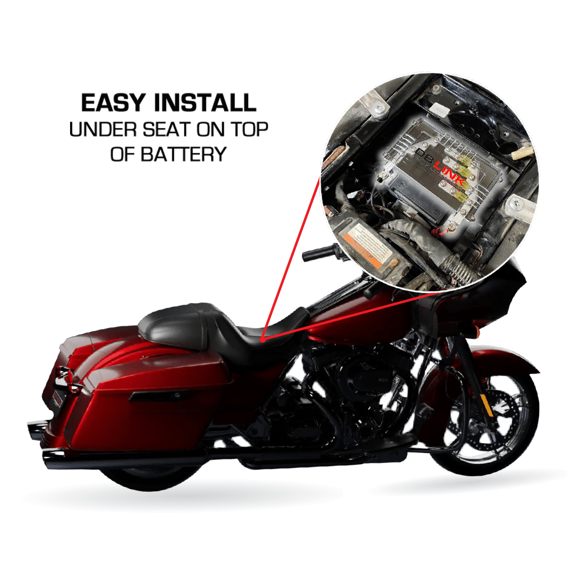 DB Link PSMANL4 : Powersport 4-Way Mini ANL Fuse Holder