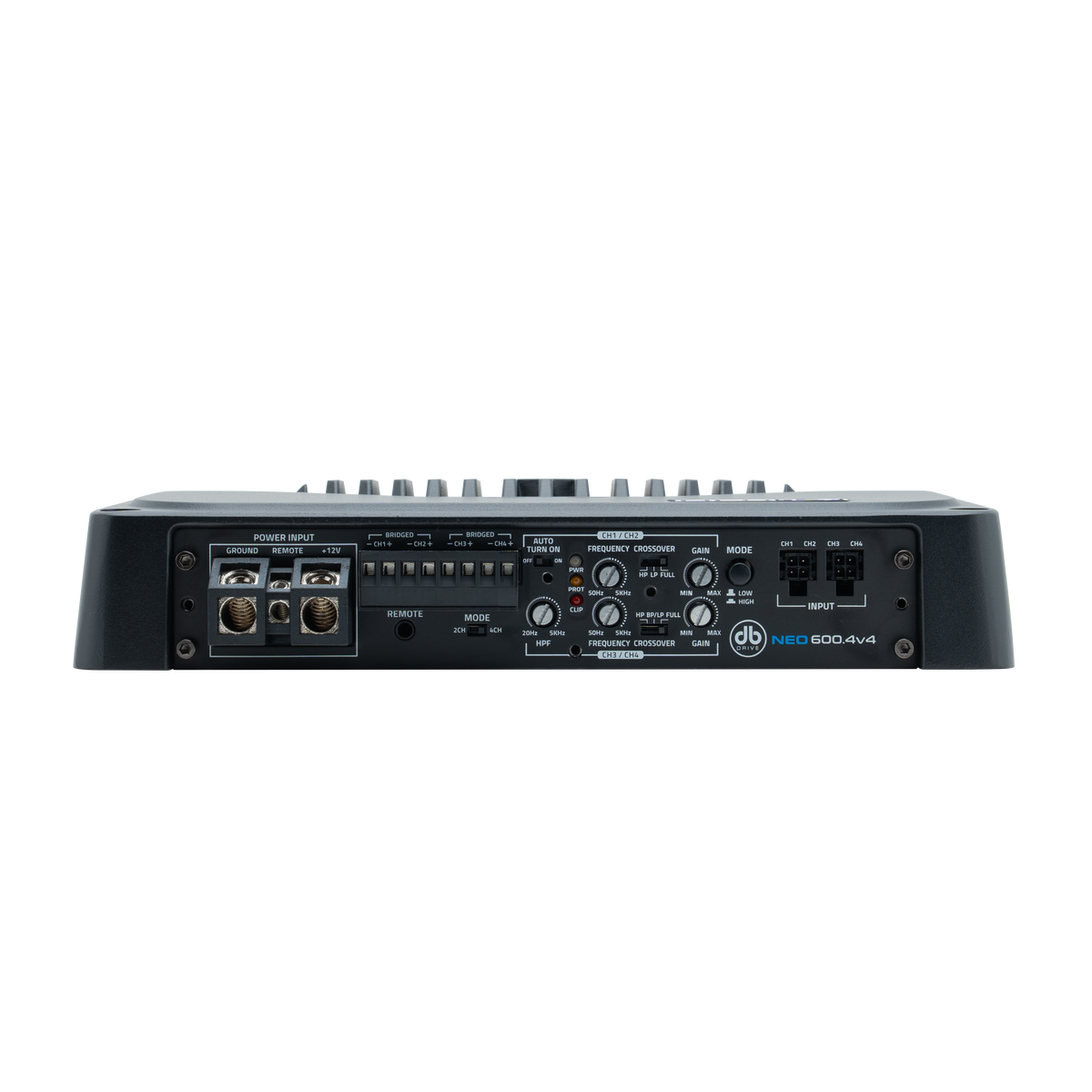 DB Drive NEO600.4V4 : 4-Channel Powersports Amplifier