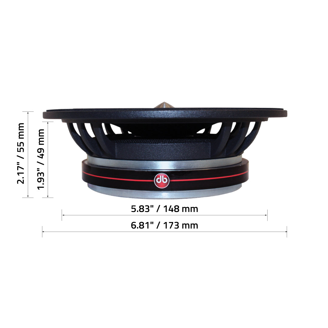 DB Drive P3 6K : 6.5" PRO Audio Component Kit