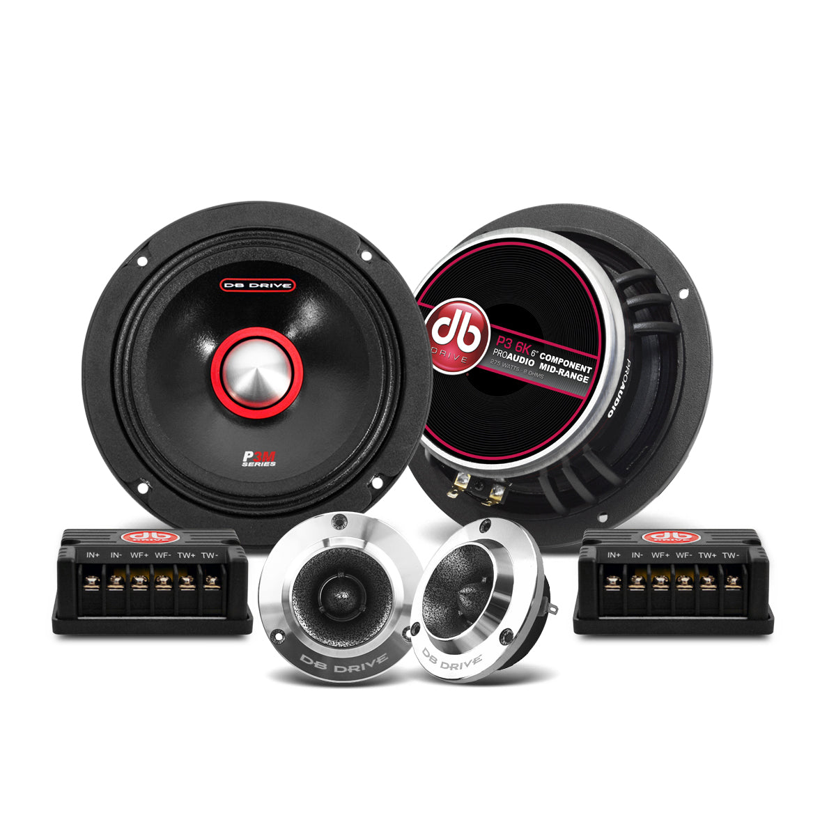 DB Drive P3 6K : 6.5" PRO Audio Component Kit