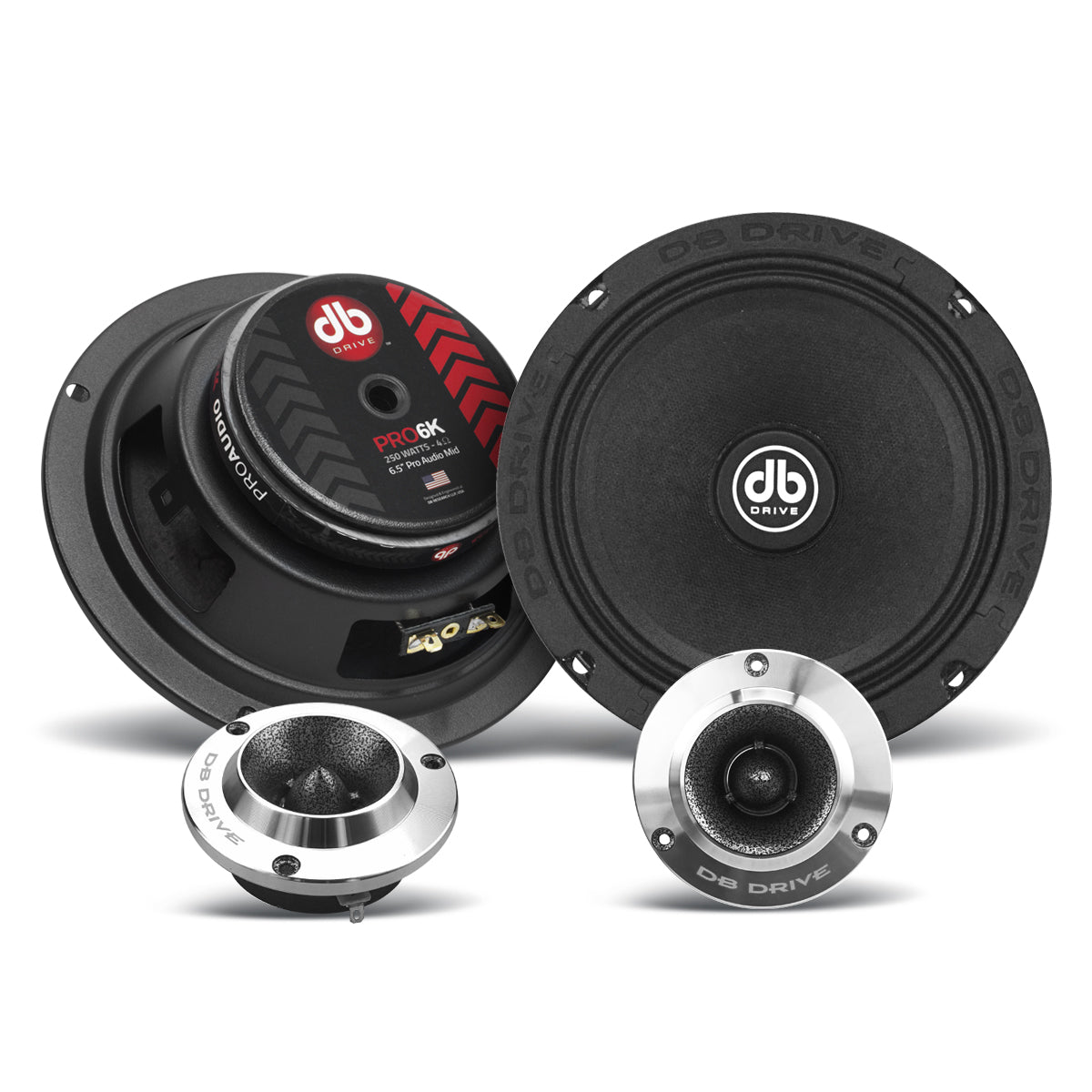 DB Drive PRO6K : 6.5" PRO Audio Component Speaker