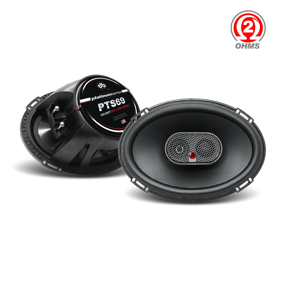 DB Drive PTS69 : 6"×9" 3-Way Loudspeaker (1 Pair)
