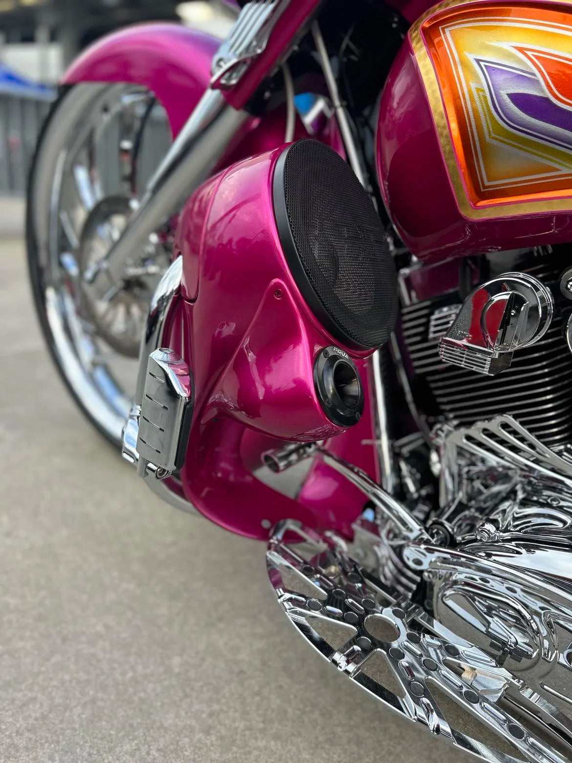 Voodoo Lower Fairing Tweeter Pods