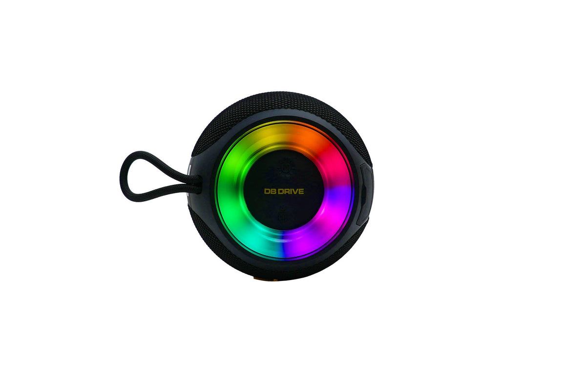 DB Drive T-OTG-2 : 30W Portable IPX4 Tempo series Speaker with BT, TWS, Bass Boost, RGB Lighting