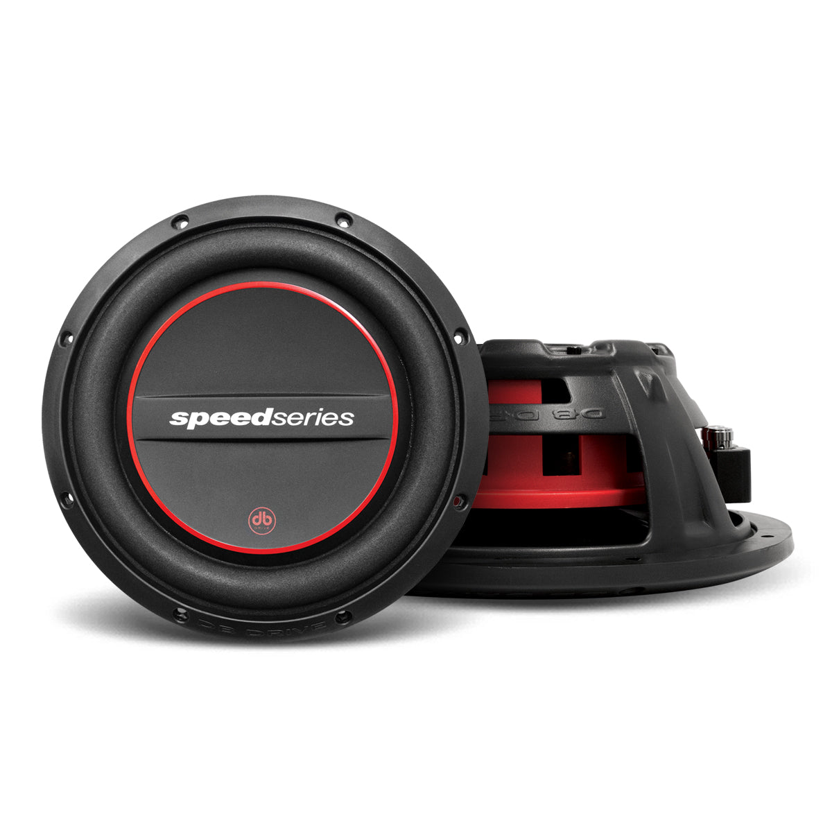 DB Drive SPF10D4 : 10" Dual 4-Ohm Shallow Subwoofer