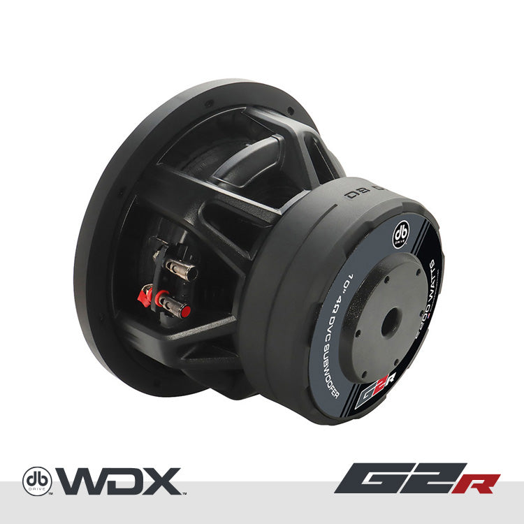 DB Drive WDX10G2R.4 : 10 in. Dual 4-Ohm Subwoofer