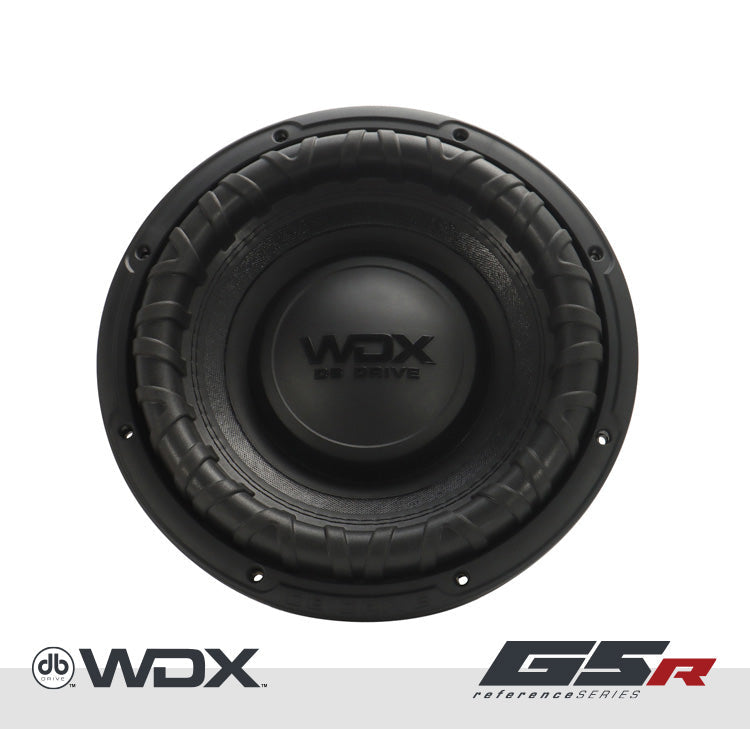 DB Drive WDX12G5R.4 : 12 in. Dual 4-Ohm Subwoofer