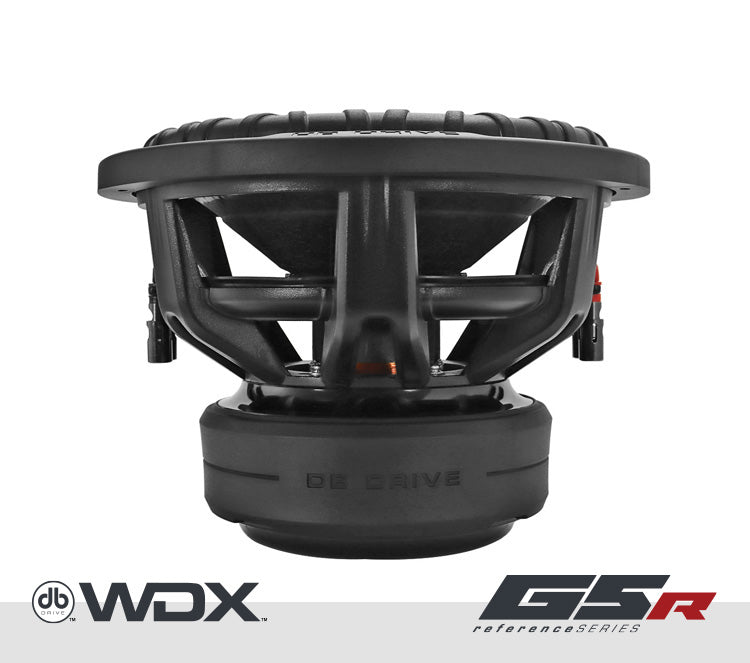 DB Drive WDX12G5R.4 : 12 in. Dual 4-Ohm Subwoofer