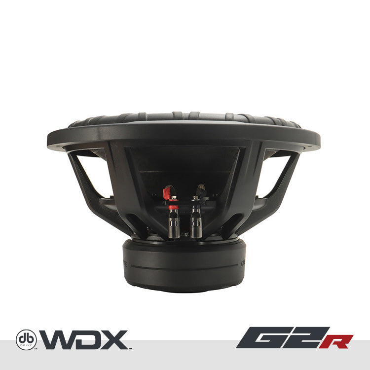 DB Drive WDX15G2R.2 : 15 in. Dual 2-Ohm Subwoofer