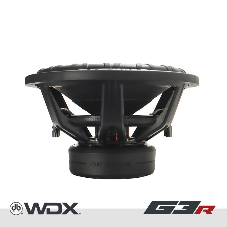DB Drive WDX15G3R.4 : 15 in. Dual 4-Ohm Subwoofer
