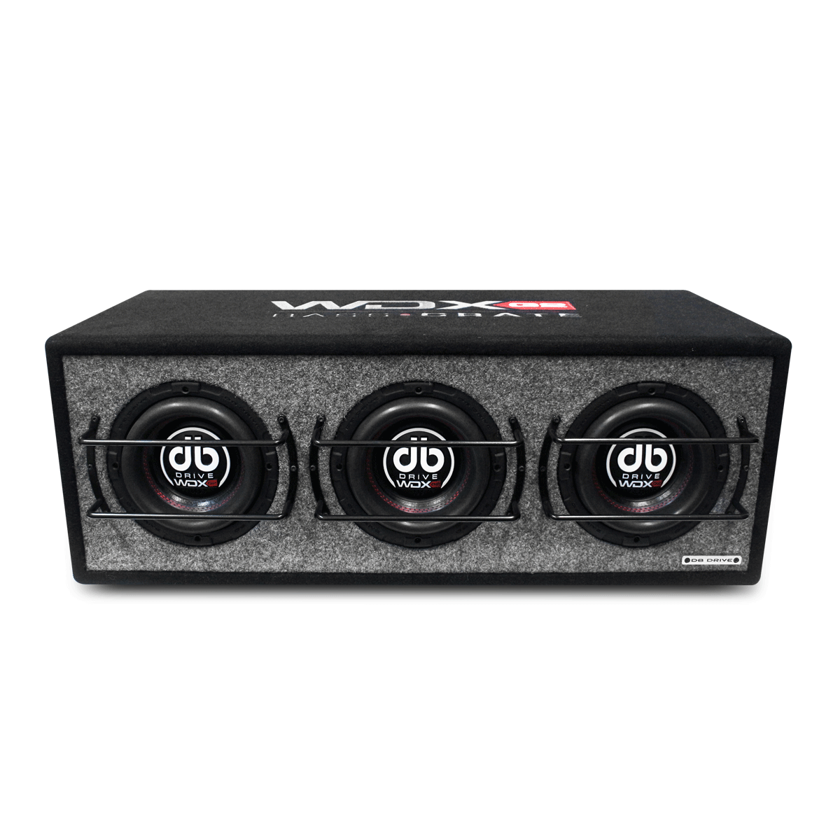 DB Drive WDX8-3BC : Triple 8" WDX Subwoofer Bass Crate Enclosure