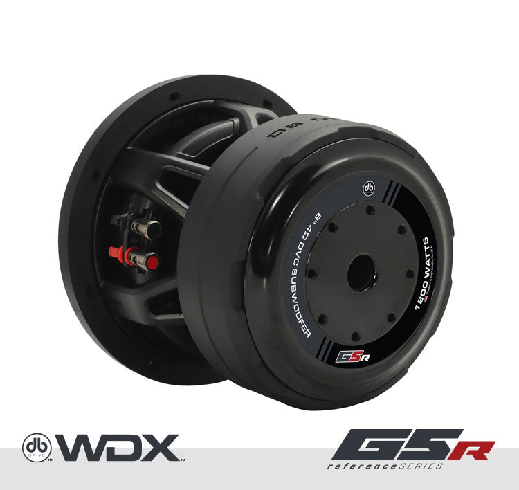 DB Drive WDX8G5R.2 : 8 in. Dual 2-Ohm Subwoofer