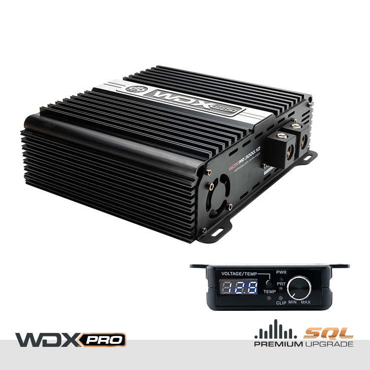 DB Drive WDX PRO3000.1D : Mono Full-Range Class D Amplifier