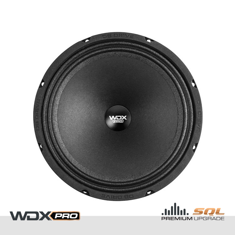 DB Drive WDXPRO4/8.4 : 8" Wide Frequency Range - Pro Audio Midrange/1 Pair