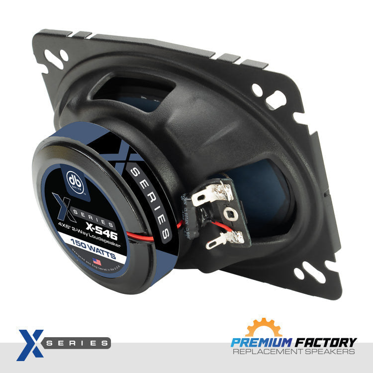 DB Drive X-S46 : 4"×6" 2-way Loudspeaker (1 Pair)