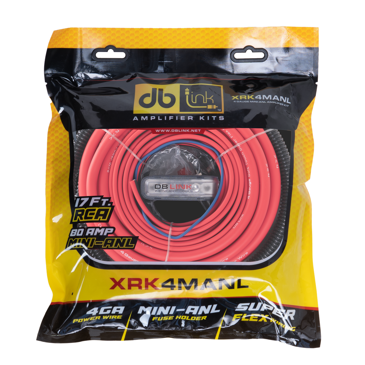 DB Link XRK4MANL: 4 Ga. MiniANL Amplifier Kit