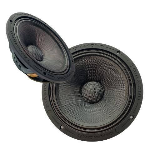 Diamond Audio 8" Neodymium Midrange 350W RMS Pair