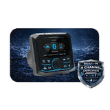 Euphoria EMR-7BT : Full Color LCD Digital Marine Receiver / 5 Volts / Bluetooth