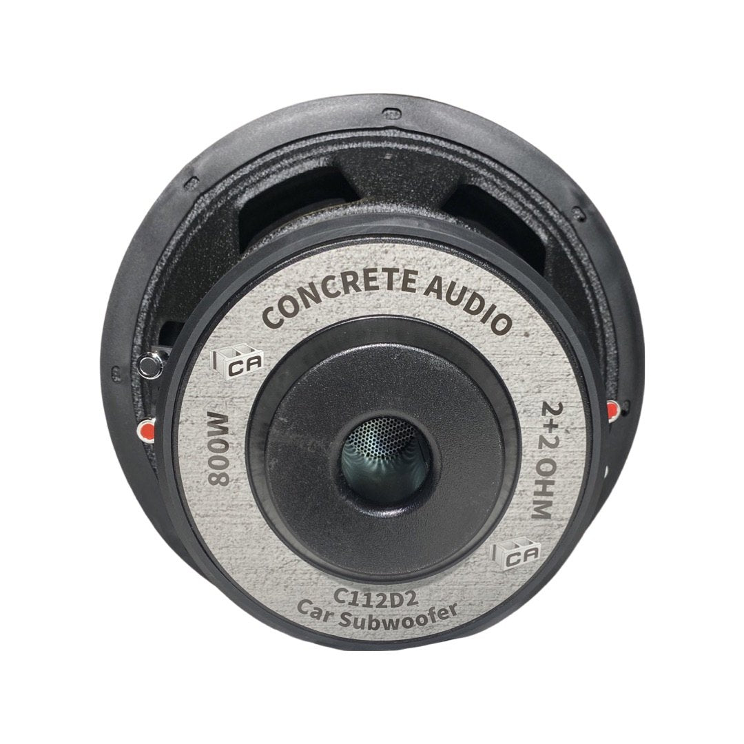 Concrete Audio C112D2 C1 Series 12″ Subwoofer dual 2 ohm