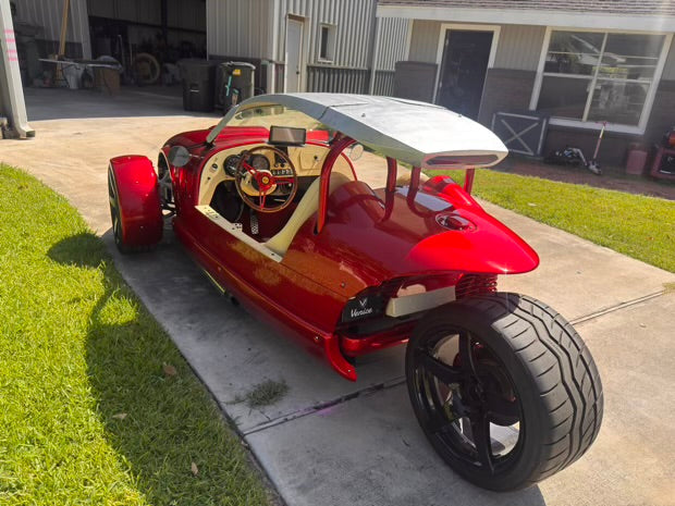 Powerhouse Shade Vanderhall Roof & Windshield Frame