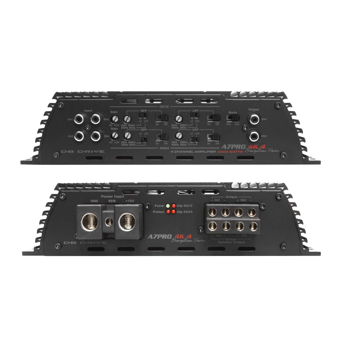 DB Drive A7PRO 4K.4 : Class D 4 Channel Amplifier