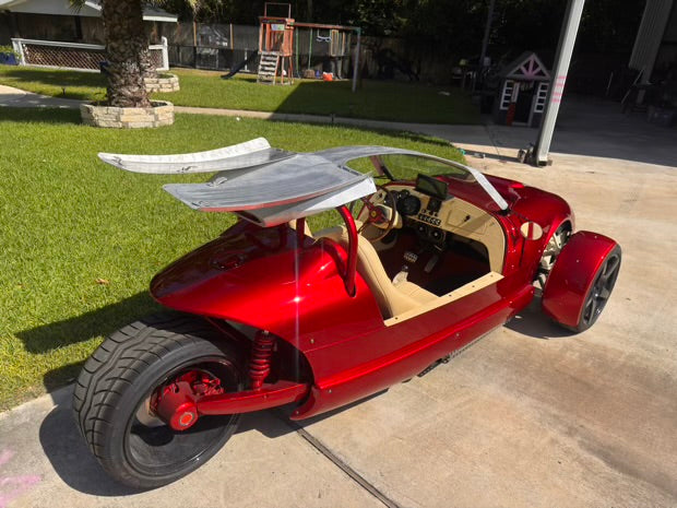 Powerhouse Shade Vanderhall Roof & Windshield Frame