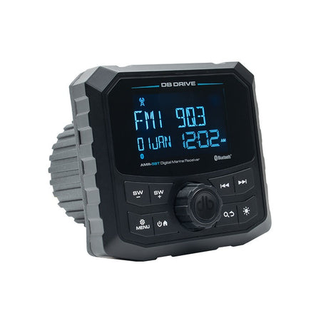 DB Drive AMR-5BT : LCD DIGITAL MARINE RECEIVER / 2 VOLTS /BLUETOOTH