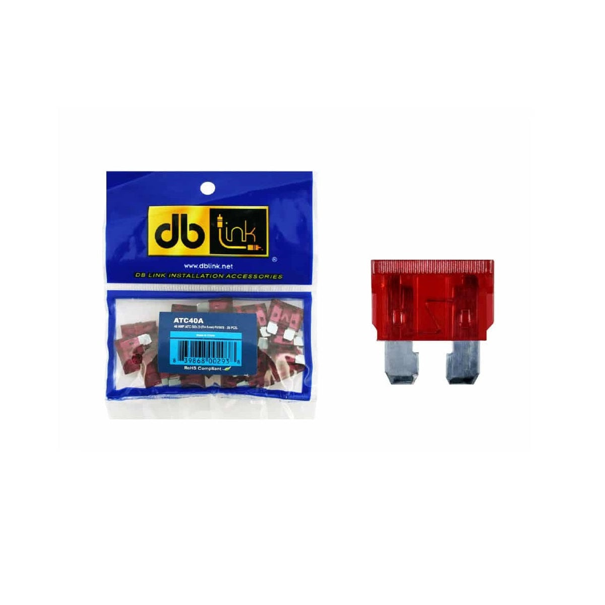 DB Link ATC15A : 15 Amp Atc Fuse 25/Bag