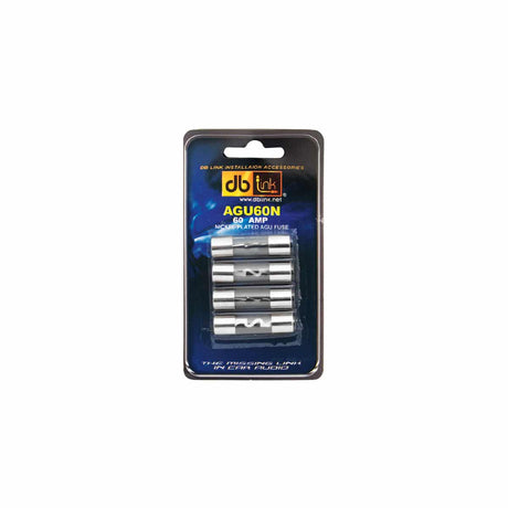 DB Link AGU60N : Nickel Plated 60 Amp AGU Fuse Nickel Filament