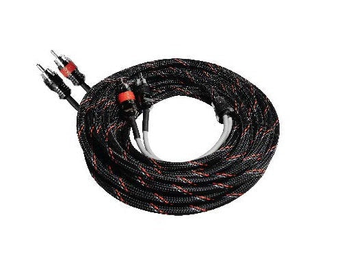 DB Link MK-PR12R : 12' Maxkore+ Premium Quad Shield, 100% OFC, TINNED Anti-Corrosive RCA