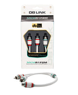 DB Link MKMR1F2M : Maxkore Marine 100% OFC, Tinned Anti-Corrosive RCAs Ys 1F/2M