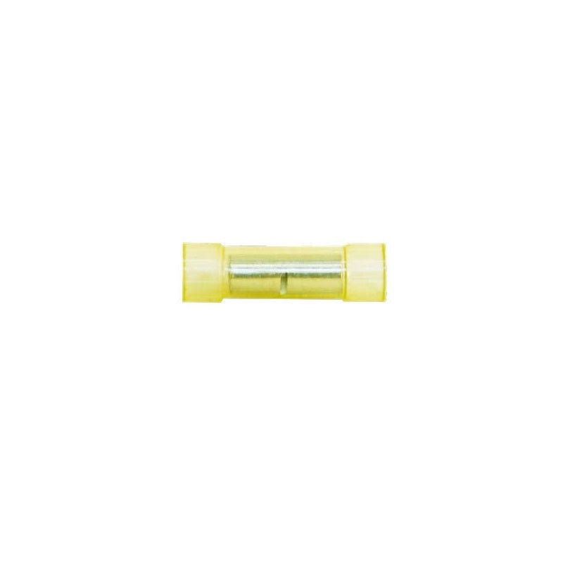 DB Link YBC1210P : 12-10 GA. Yellow Clear PVC Butt Connector