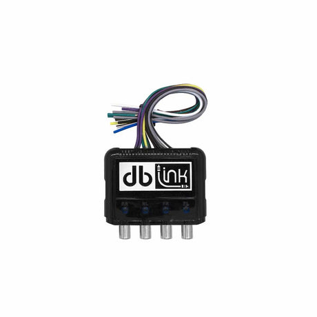 DB Link DBHLC4R : 4 Ch 90 Watt Hi-Low Converter W/ Remote Trigger Output