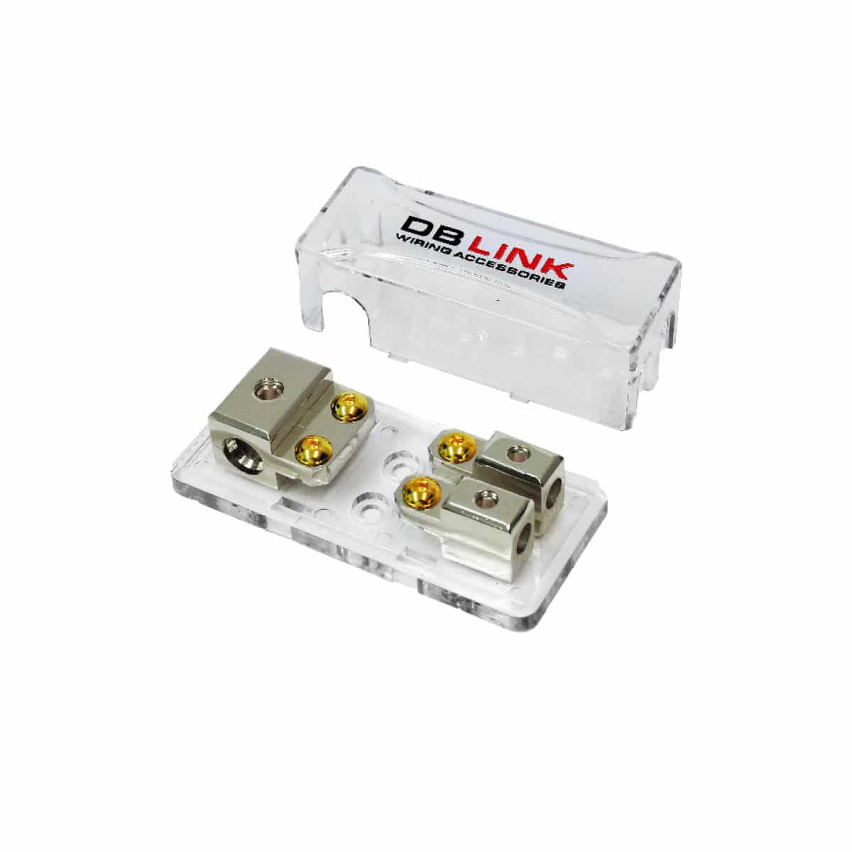 DB Link MANLFB428X : Mini ANL Fuse Block 4 GA. in(2) - 8 GA. Out