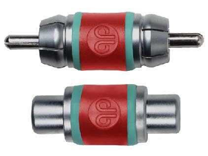 DB Link MKMM104 : Marine plastic grip gold male to male barrel connector